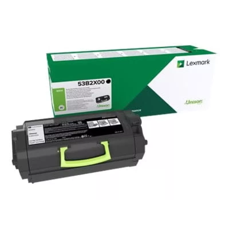 “Lexmark 53B2X00” dažų kasetė 1 vnt. Originali juoda