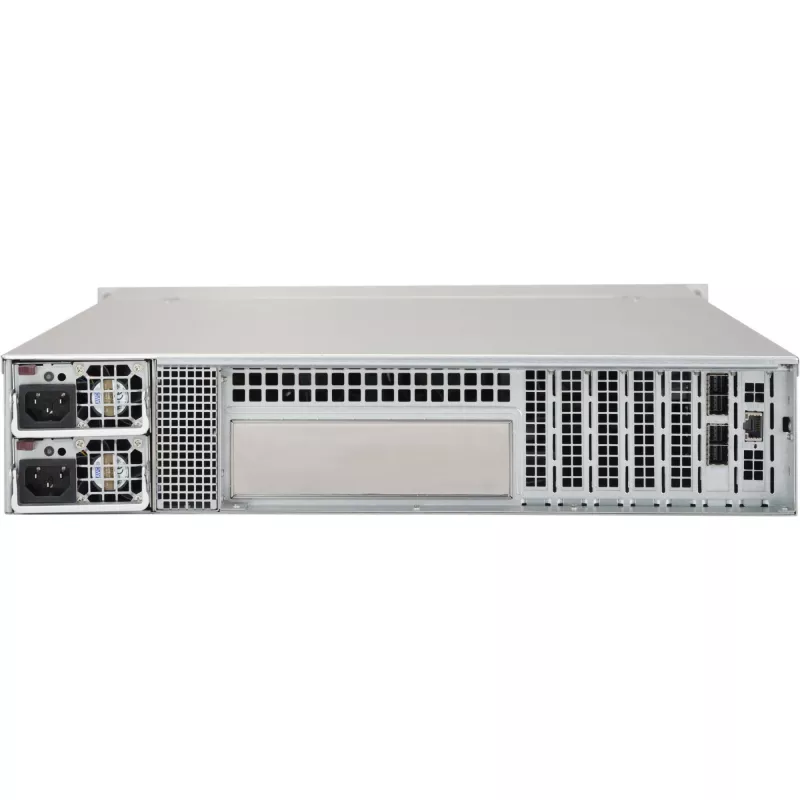 Super Micro Supermicro SC826 BE1C-R609JBOD kietųjų diskų masyvas 12 lizdų (SATA-600 SAS-3) stovo 2U (CSE-8