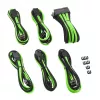 Vidinis maitinimo kabelis Cablemod CM-PCAB-BKIT-NKKLG-3PK-R juodas žalias