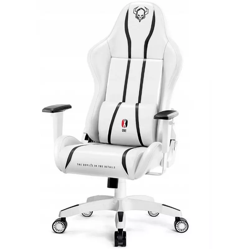Diablo X-ONE 2.0 Normal žaidimų kėdė balta ir juoda