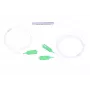 Kabelių skirstytuvas Extralink Splitter 1:2 PLC SC/APC 900µm 1,5m, žalias/baltas