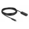 USB laidas DeLOCK 80028 5m USB C juodas