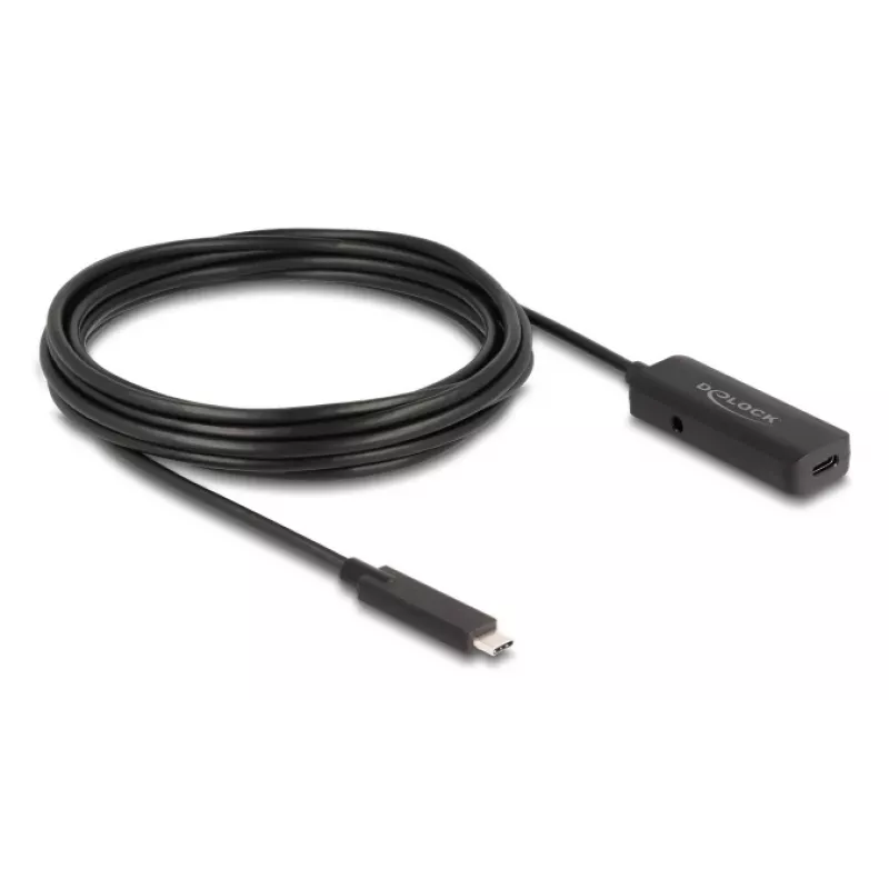 USB laidas DeLOCK 80028 5m USB C juodas