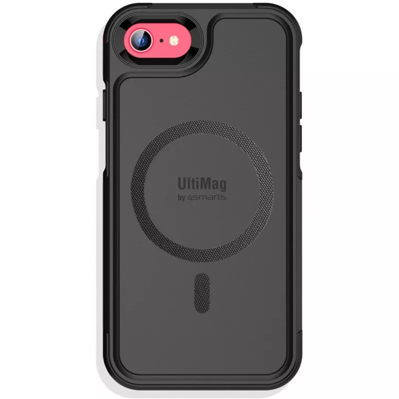 4smarts 452042 - Dėklas - Apple - iPhone SE3 / SE2 / 8 / 7 - 11,9 cm (4,7 col.) - Juodas