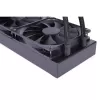 Alphacool T38 procesoriaus skysčio aušinimo rinkinys 12 cm juodas