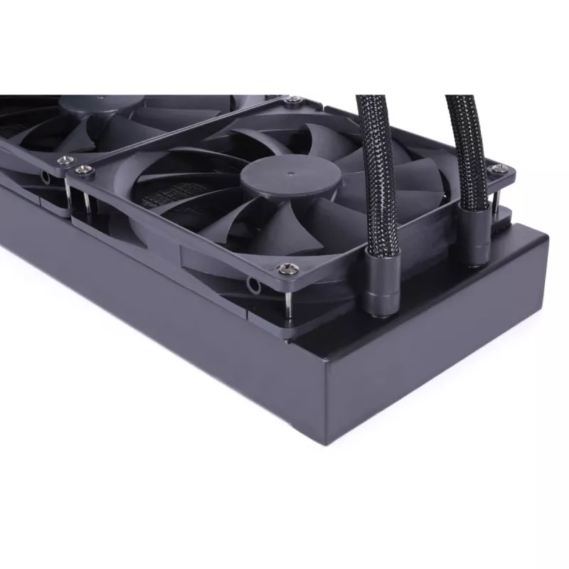 Alphacool T38 procesoriaus skysčio aušinimo rinkinys 12 cm juodas