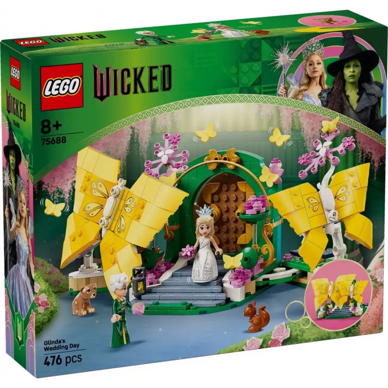 LEGO Wicked 75688 Glindanos vestuvių diena — teminis rinkinys, modelis 75688