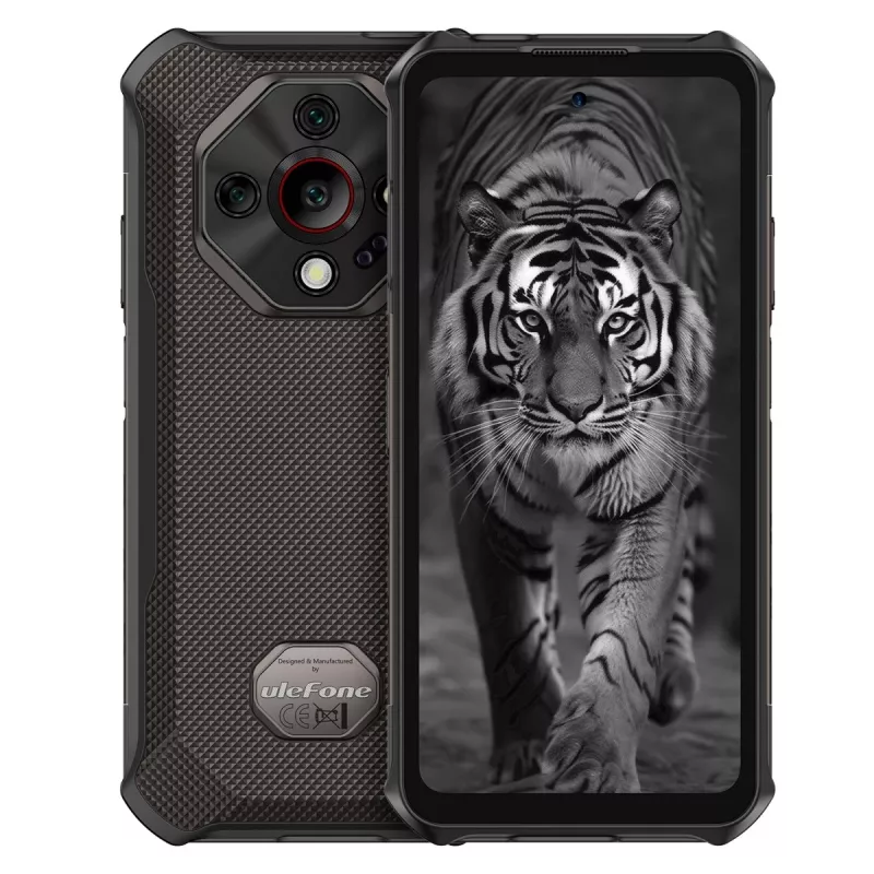 Išmanusis telefonas UleFone Armor X16 6,1 colio 128 GB juodas, energinio naudingumo klasė A