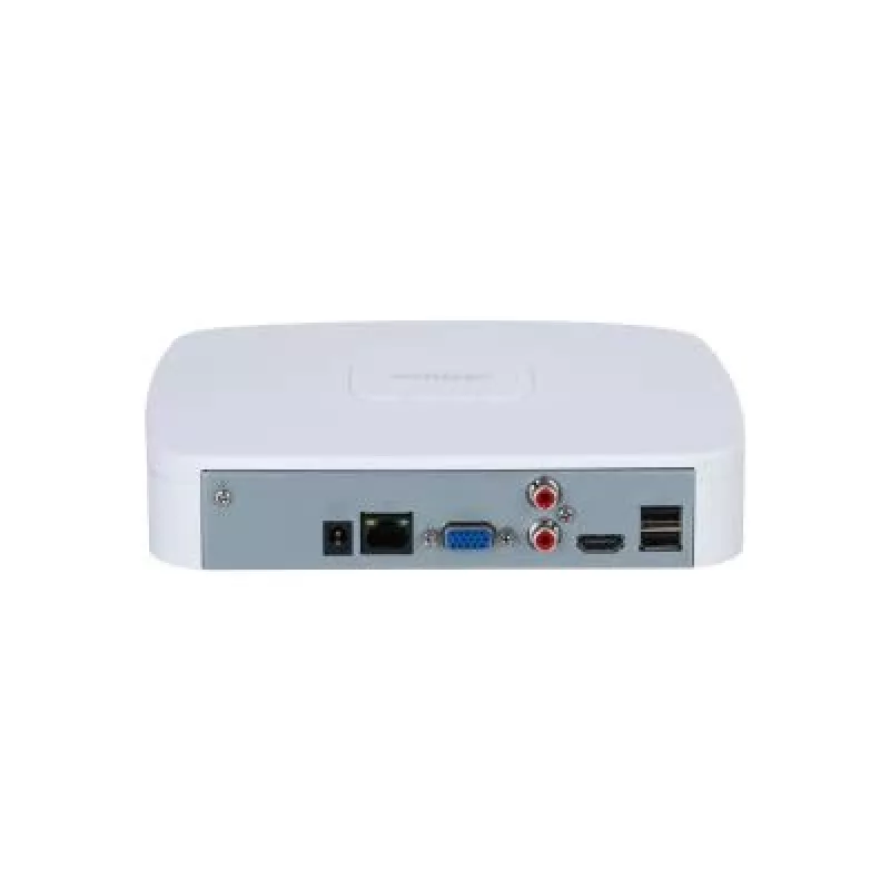 Tinklo vaizdo registratorius DAHUA NVR2104-S3 4 kanalų, 1U, SATA HDD iki 16 TB, 1080p/720p, 12V/1,5A, Baltas