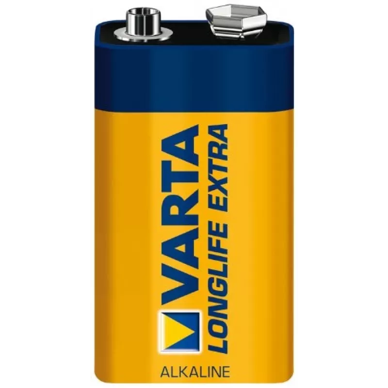 9V baterija Varta E-Block Longlife-EXTRA (modelis 4122 / 04122101111)
