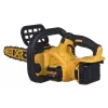 Grandininis pjūklas DeWalt DCM565P1 — belaidis, 30 cm juosta, 5 Ah baterija, 0,12 L alyvos bakelis