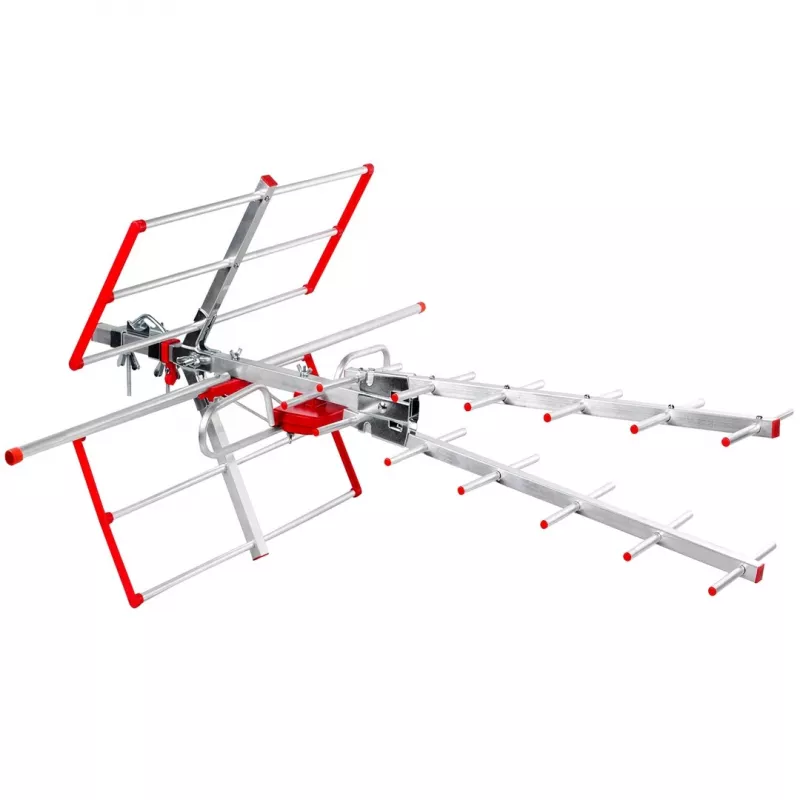 Maclean TV Sytems MCTV-855A Full HD standartinė antžeminė lauko kryptinė TV antena DVB-T/T2 H.265 HEVC