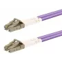 Skaidulinis optimis kabelis LOGON AL5LCLC20I/4I — OM4 50 µm, LC į LC, 20 m, pilnas dvikryptis, turkio spalvos