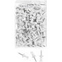 Wedo 54 200 White