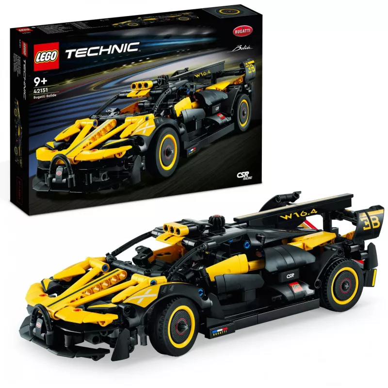LEGO Technic: Bugatti Bolide modelio automobilio žaislo konstravimo rinkinys (42151)