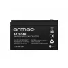 UPS baterija ARMAC B/12V/9AH — sandari švino rūgšties 12V 9Ah, 1,8A įkrovos, 122A maks. iškrovos, ABS korpusas, 65×151×94 mm