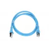 Tinklo kabelis Extralink LAN Patchcord Kat.6A RJ-45 Cat6a 1m Mėlynas