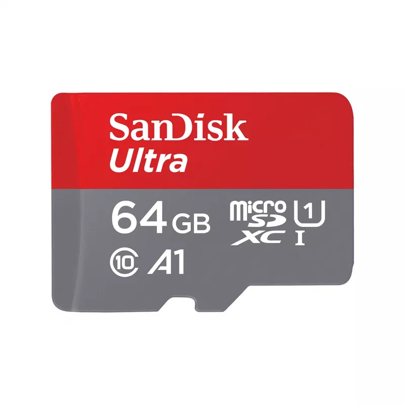 Flash atmintinė SanDisk 64 GB MicroSDHC UHS-I SDSQUNR-064G-GN6TA