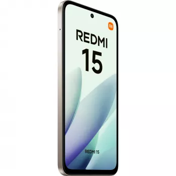 „Xiaomi Redmi 15 4G“ dviejų SIM kortelių 4 GB RAM 128 GB – titano pilkumo (128 GB, „Pilka Titano“, 6,90, dviejų SIM, 4G), išmanusis telefonas, pilkas