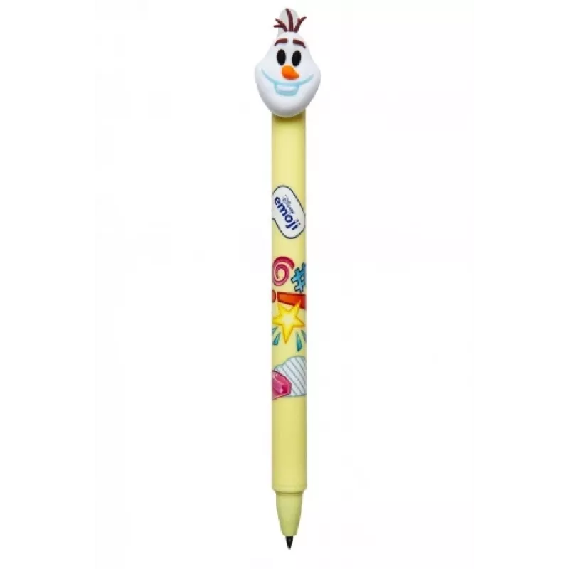 Ištraukiamas trinamas rašiklis Colorino Disney Emoji Frozen