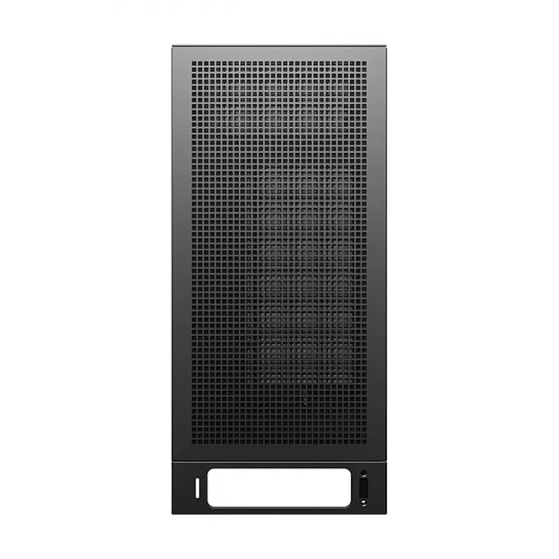 PC korpusas DeepCool CH170 PLUS Tower Juoda — micro-ATX/mini-ITX, grūdintas stiklas, USB-C, viršuje montuojamas PSU