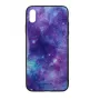 Ekrano apsauginis stiklas Tellur Cover Glass su spaudiniu, skirtas iPhone XS Max, su visatos raštu