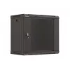 Prie sienos montuojamas stovas LANBERG WF03-5309-10B, 9U, 500×350×540 mm, maks. apkrova 60 kg, juodas