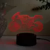 LED transporto priemonės dekoratyvinė lempa MANTA SNL121RGB RGB 3D šviesa automobiliams ir motociklams