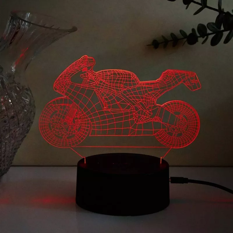 LED transporto priemonės dekoratyvinė lempa MANTA SNL121RGB RGB 3D šviesa automobiliams ir motociklams