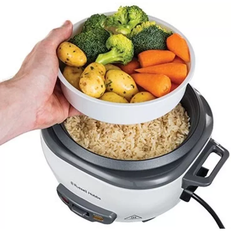 Russell Hobbs ryžių viryklė Midi 0,8l juoda balta 27030-56 2703056 (27030-56)