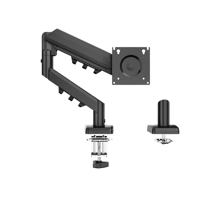 Monitoriaus stovas TRACER Pivot Master TRAUCH47659 — reguliuojamas aukštis, pakreipimas/sukimas, VESA 100×100, iki 9 kg, 13–32 colių ekranams, stalo tvirtinimas, juoda