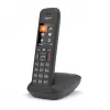 Gigaset C575 Analoginis/DECT telefonas su skambučio numerio atpažinimu Juodas