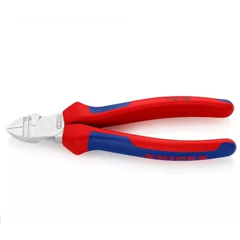 Knipex 14 25 160 kabelių nuėmiklis mėlynas, raudonas