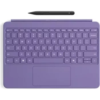 Klaviatūra, skirta „Microsoft Surface Pro 12“, violetinė, su „plonas Pen“ palaikymu — „Microsoft EP2-33089“