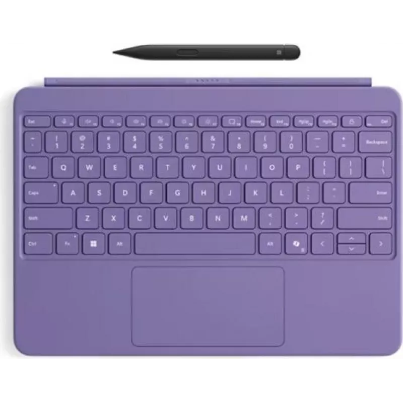 Klaviatūra, skirta „Microsoft Surface Pro 12“, violetinė, su „plonas Pen“ palaikymu — „Microsoft EP2-33089“