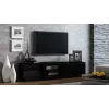 Cama TV spintelė SIGMA1 180 juodas/juodas blizgus