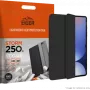 Planšetinio kompiuterio dėklas Eiger Storm Stylus 250m, skirtas Galaxy Tab S10 FE+ — juodas