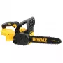 Grandininis pjūklas DeWALT DCM565N-XJ — belaidis, maitinamas baterijomis, 30 cm juosta, 5 Ah baterijos talpa, 0,14 L alyvos bakelis