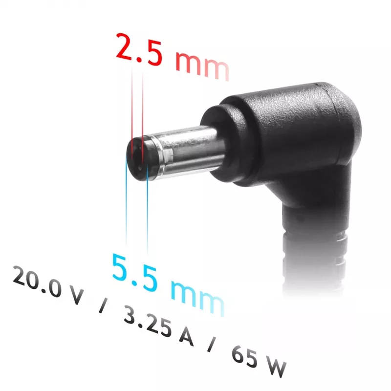Akyga AK-ND-17 maitinimo adapteris / keitiklis vidaus 65 W juodas