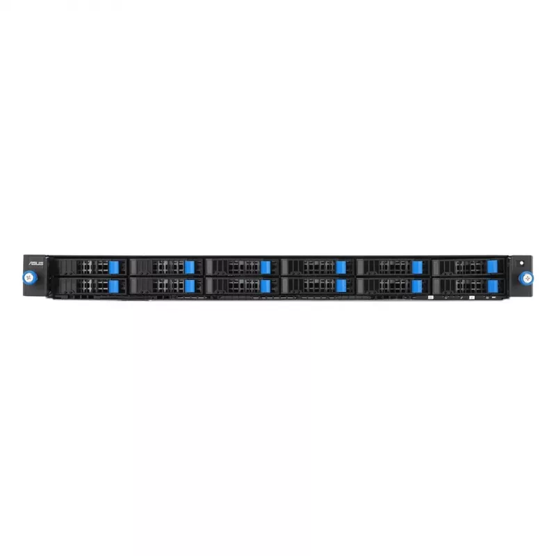 Stovo 1U stalinis kompiuteris ASUS ExperCenter Pro ERA100A B6 — Intel Core i5, 8GB DDR5, 4×2,5 colio skyriai, 500W PSU, 1×PCIe 5.0 x16, 3×RJ‑45