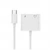 Kabelio jungčių adapteris Gembird A-CM-3.5FP-01 — CDLA USB Type-C į 4 kontaktų 3,5 mm