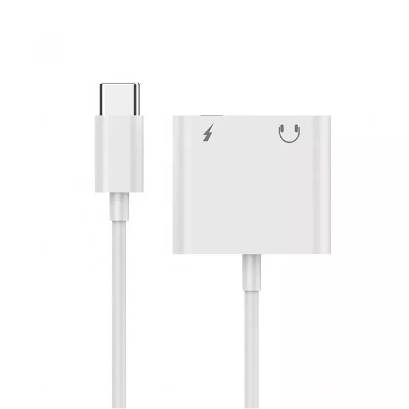 Kabelio jungčių adapteris Gembird A-CM-3.5FP-01 — CDLA USB Type-C į 4 kontaktų 3,5 mm