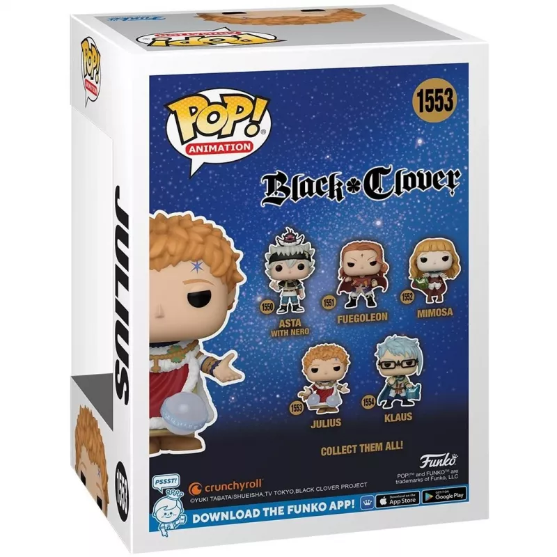 Funko Pop figūrėlė Juoda Clover Julius (143274)