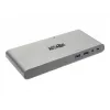Eaton Tripp Lite USB-C Dock, Triple Display - 4K HDMI/DisplayPort, VGA, USB 3.2 Gen 1, USB-A/USB-C Hub, GbE, 100W PD Charging, International Power Cables - docking station - USB-C