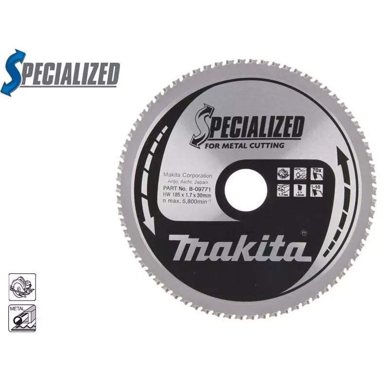 Makita specializuotas diskinis pjūklo diskas 18,5 cm 1 vnt.