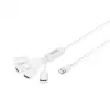 USB šakotuvas Digitus plonas Spider DA-70216