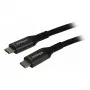 Synergy 21 kabelis USB C St> 3,0 m USB3.2 juodas Textil 20G/5A 240W Gen 2x2 - Kabelis - Skaitmeninis / Duomenų (S215315)