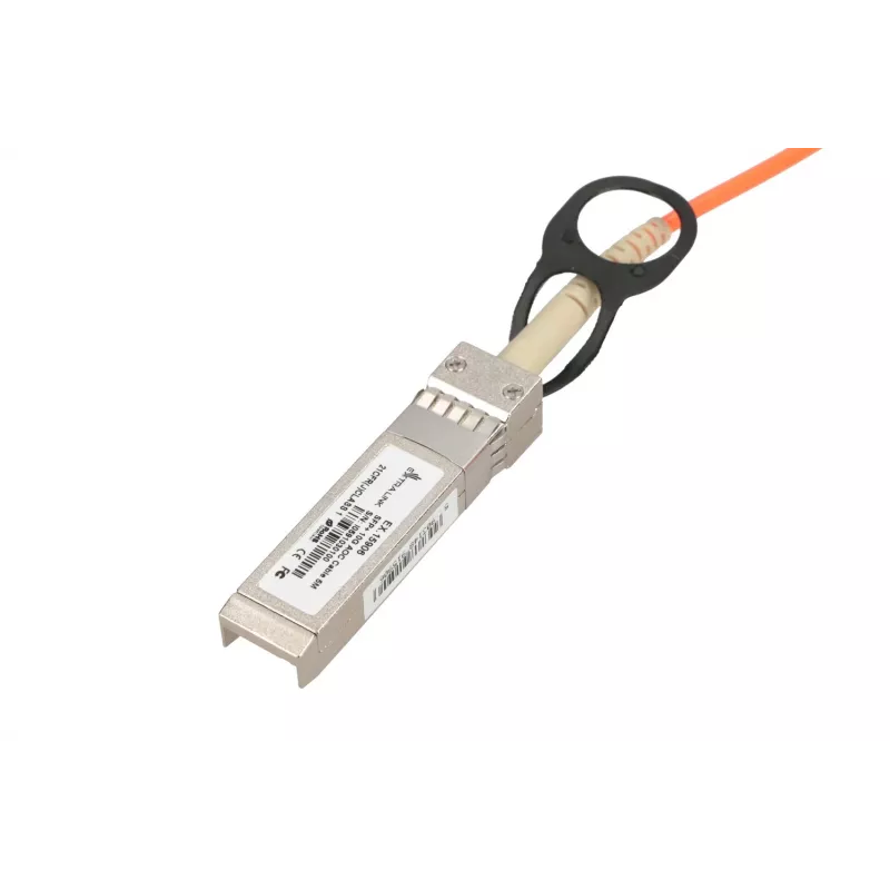 SFP+ AOC kabelis Extralink AOC SFP+ 10Gbps 5m Male/Male pilnas dvipusis