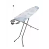 Viso dydžio lyginimo lenta VILEDA Bravo Plus 143032 — reguliuojamas aukštis 80–97 cm, lenta 380×1200 mm, plieninio tinklelio viršus