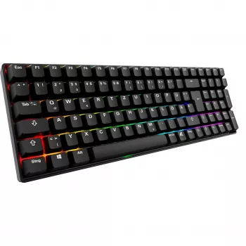 Sharkoon SGK50 S2 klaviatūra žaidimams RF belaidė QWERTZ vokiška